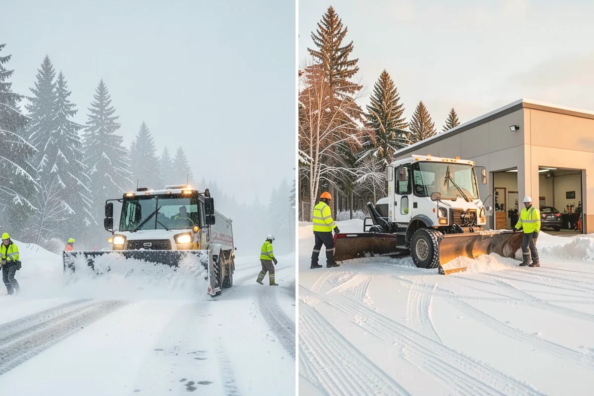 Metal Roof Snow Removal in Burlington, Skagit County, WA - Identify slide paths and clear the zones beneath the roof