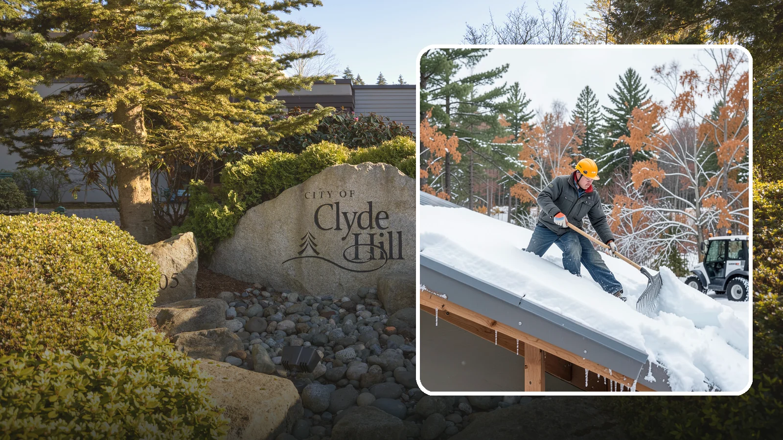 Metal Roof Snow Removal in Clyde Hill, King County, WA - We clear snow from metal roofs safely, managing the sudden slides these slick surfaces are known for.