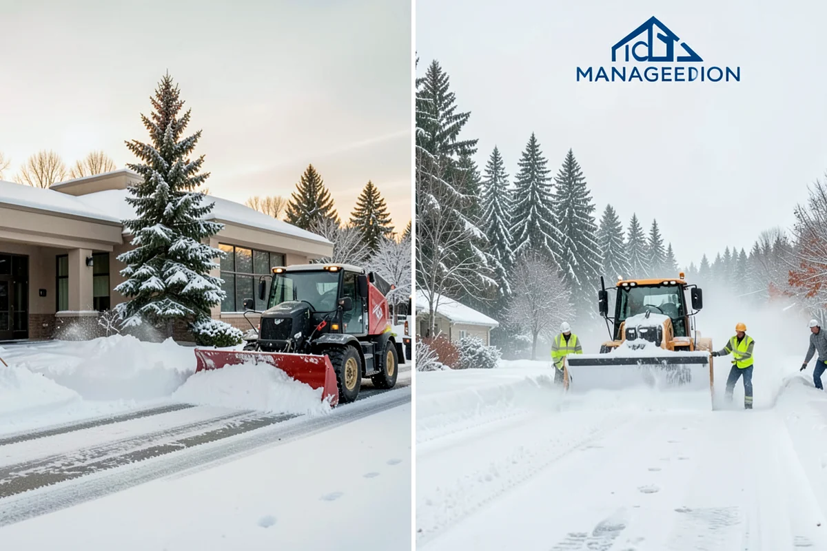 Metal Roof Snow Removal in Clyde Hill, King County, WA - Identify slide paths and clear the zones beneath the roof