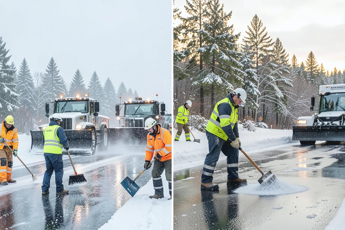 Metal Roof Snow Removal in Darrington, Snohomish County, WA - Identify slide paths and clear the zones beneath the roof