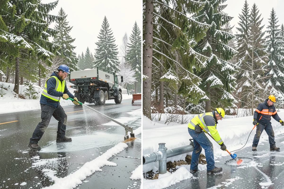 Metal Roof Snow Removal in Edmonds, Snohomish County, WA - Identify slide paths and clear the zones beneath the roof
