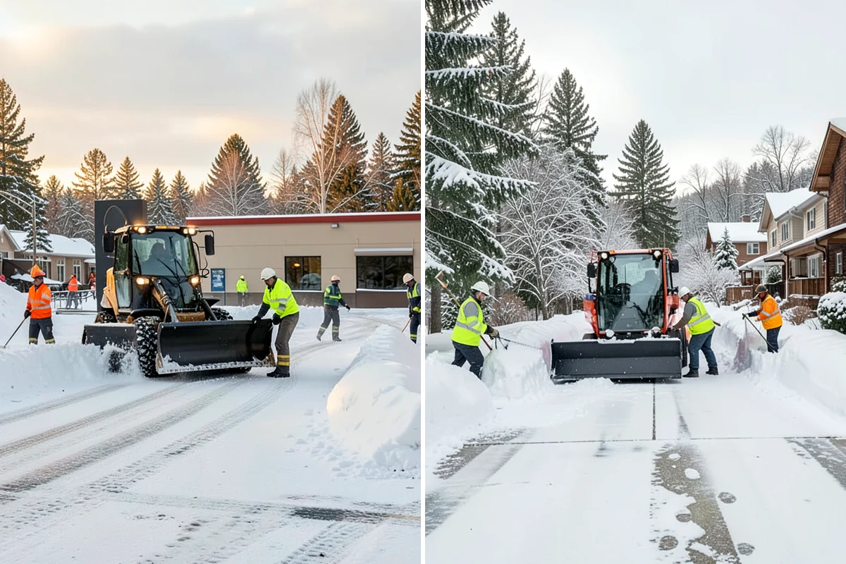 Metal Roof Snow Removal in Everett, Snohomish County, WA - Identify slide paths and clear the zones beneath the roof