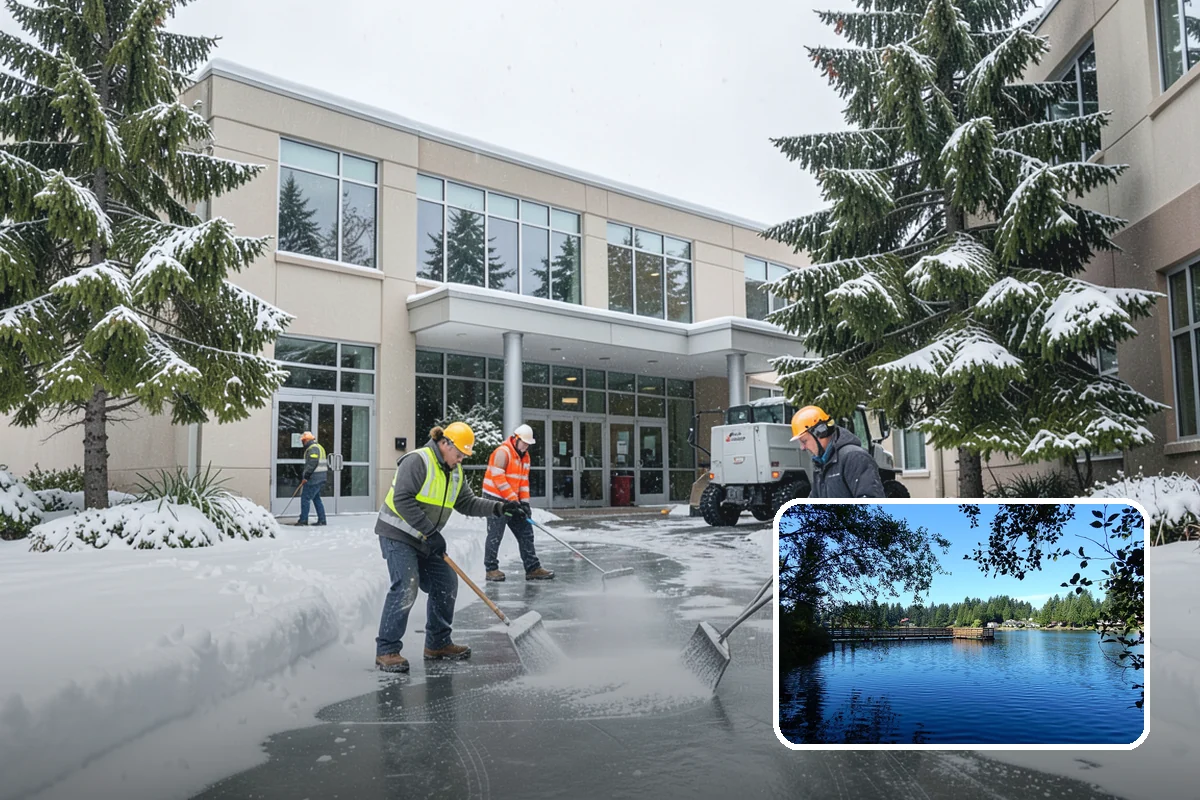 Metal Roof Snow Removal in Federal Way, King County, WA - Controlled removal that prevents dangerous sudden slides