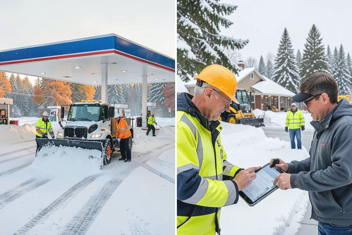 Metal Roof Snow Removal in Gold Bar, Snohomish County, WA - Identify slide paths and clear the zones beneath the roof