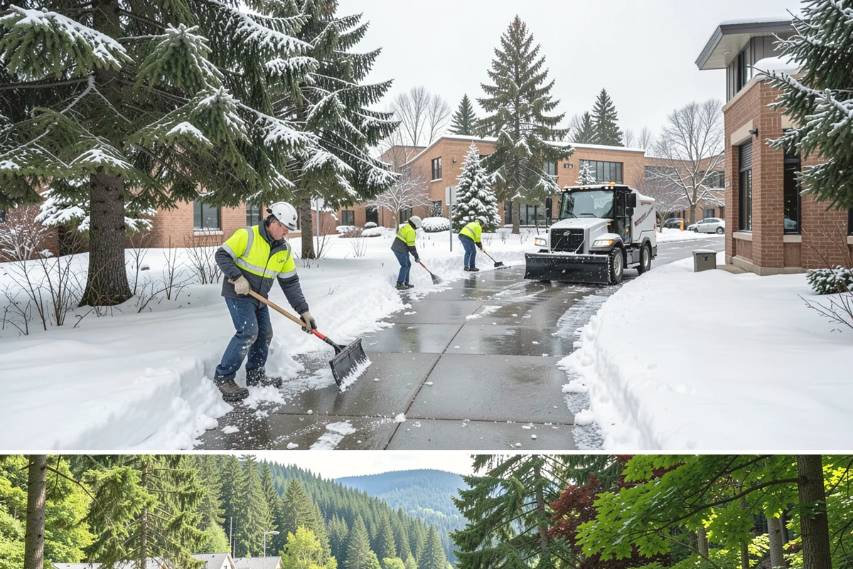 Metal Roof Snow Removal in Lake Forest Park, King County, WA - Metal roof snow removal is most needed during heavy wet-snow events from December through February before rain adds load.
