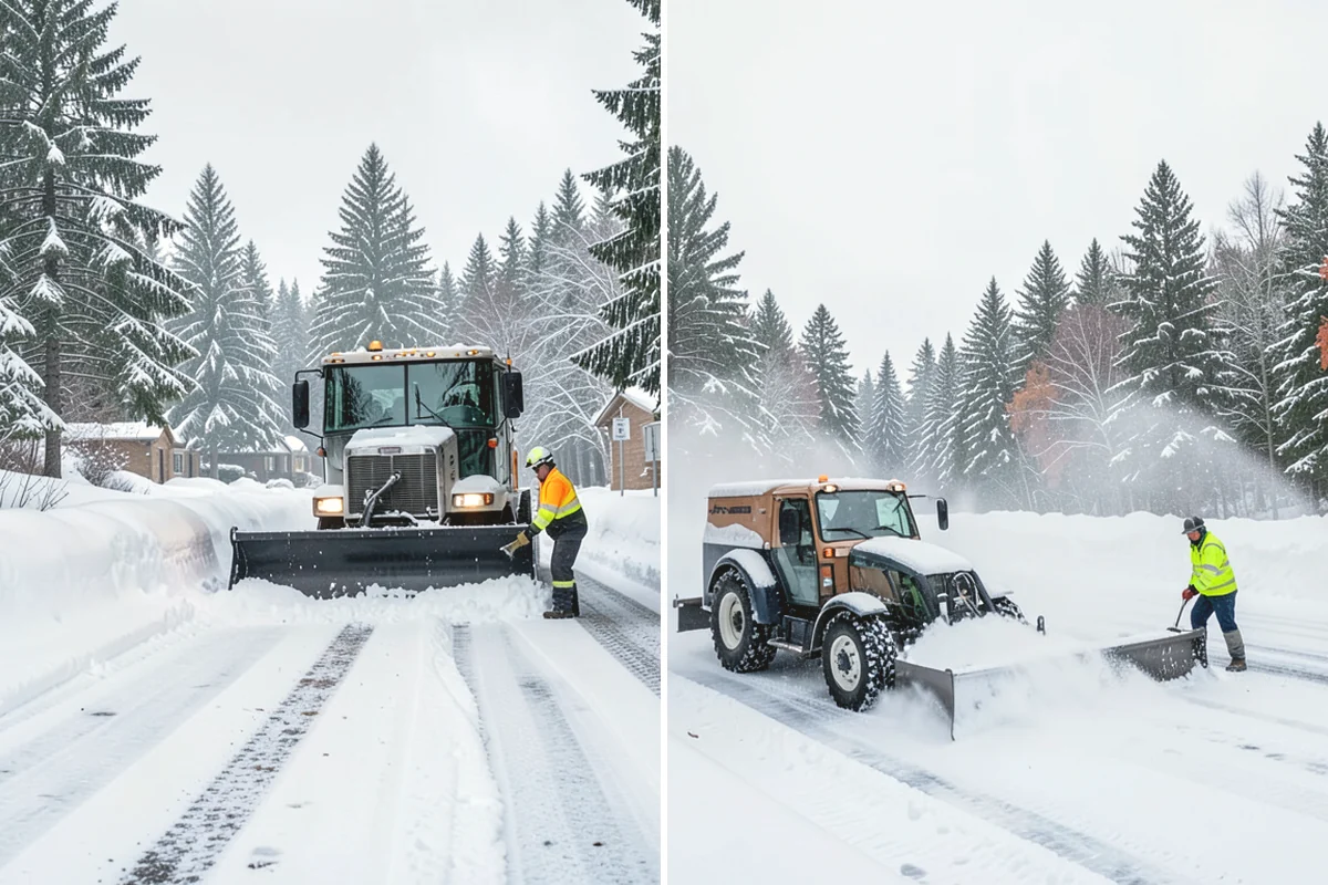 Metal Roof Snow Removal in Lake Stevens, Snohomish County, WA - Identify slide paths and clear the zones beneath the roof