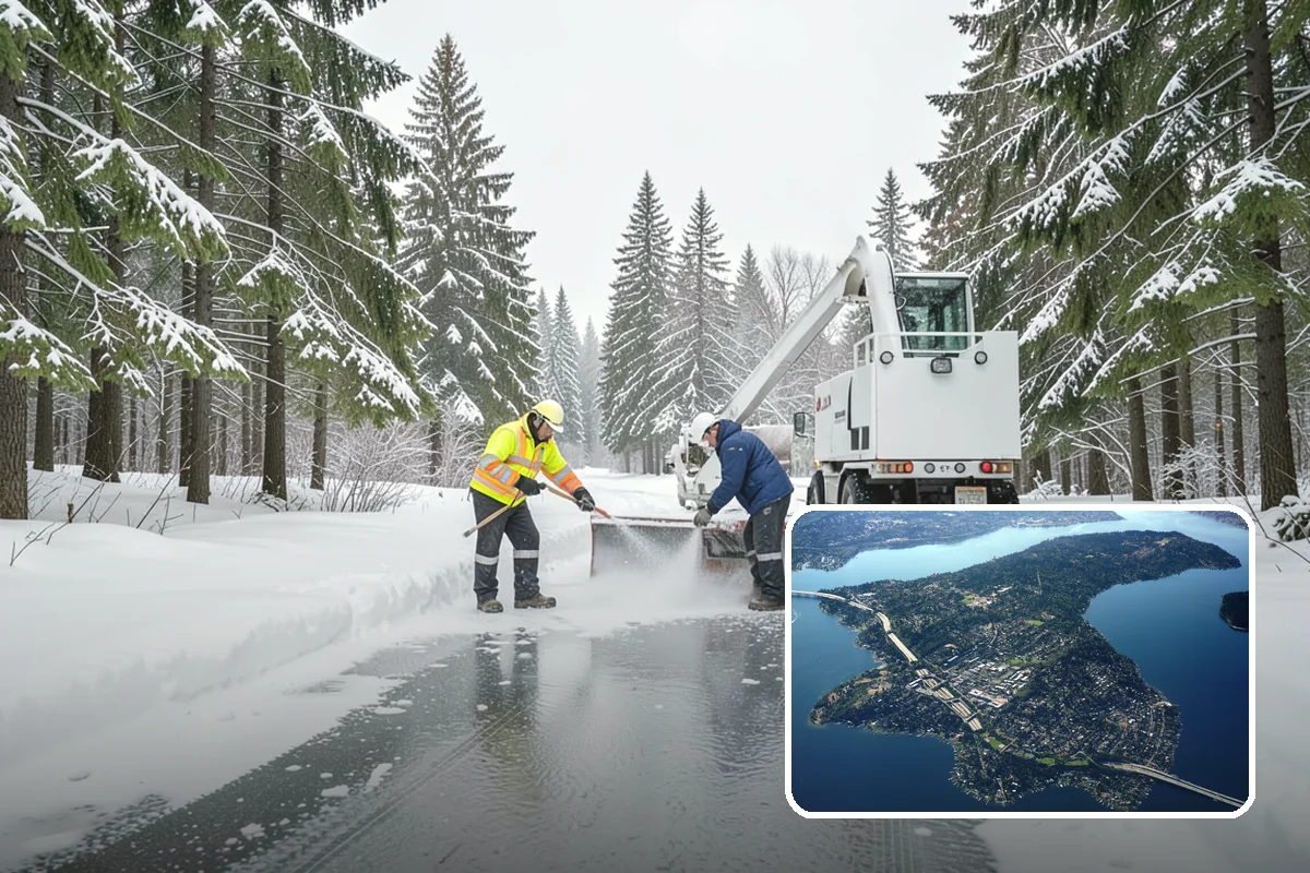 Metal Roof Snow Removal in Mercer Island, King County, WA - Controlled removal that prevents dangerous sudden slides