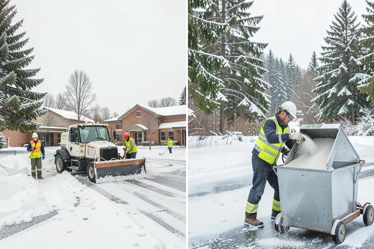 Metal Roof Snow Removal in Mercer Island, King County, WA - Identify slide paths and clear the zones beneath the roof