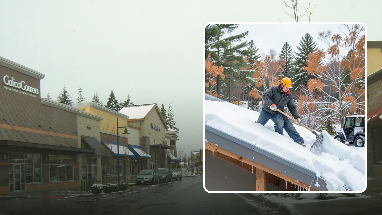 Metal Roof Snow Removal in Mill Creek, Snohomish County, WA - We clear snow from metal roofs safely, managing the sudden slides these slick surfaces are known for.