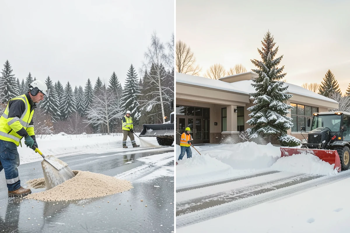 Metal Roof Snow Removal in Mill Creek, Snohomish County, WA - Identify slide paths and clear the zones beneath the roof