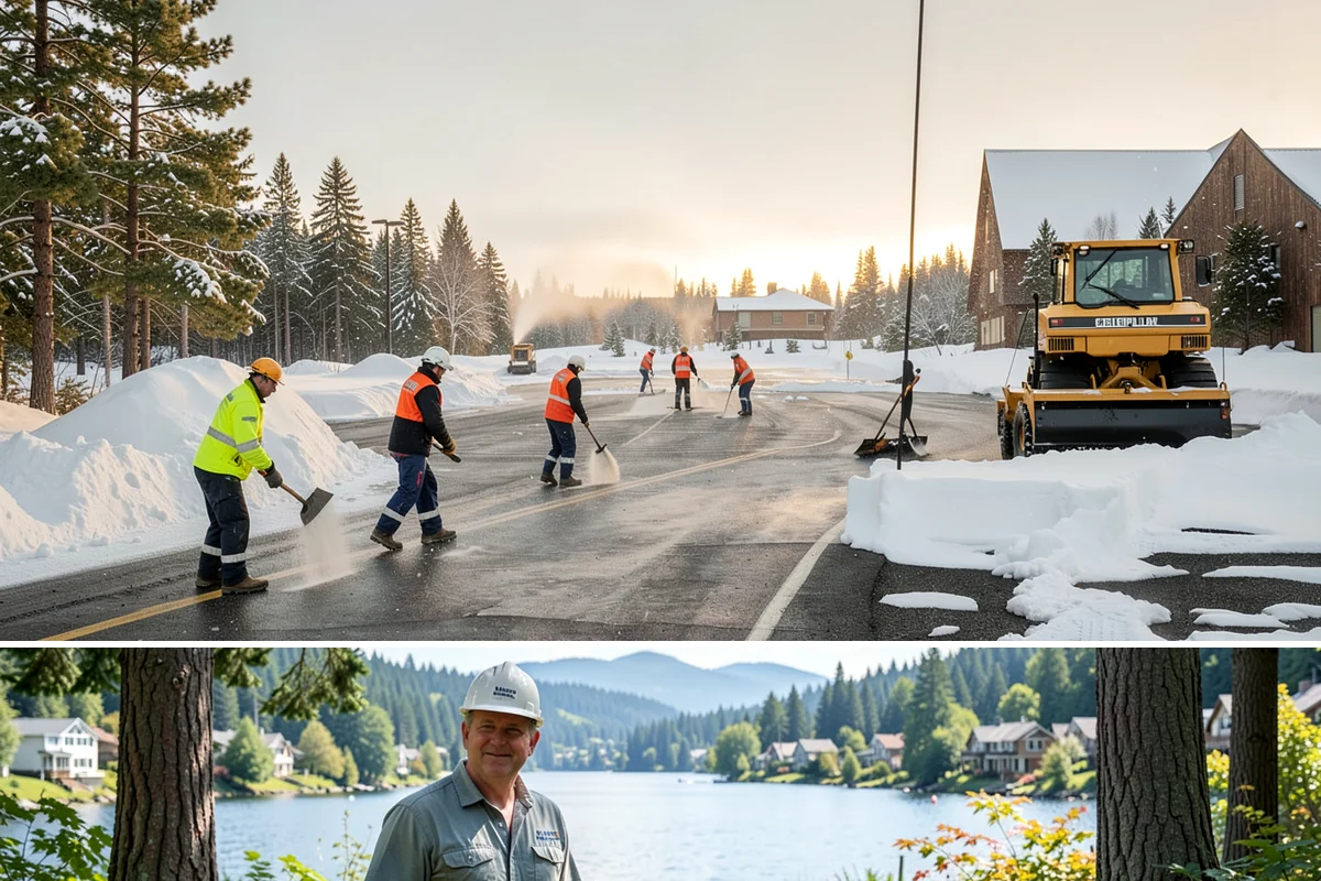 Metal Roof Snow Removal in Milton, King County, WA - Metal roof snow removal is most needed during heavy wet-snow events from December through February before rain adds load.