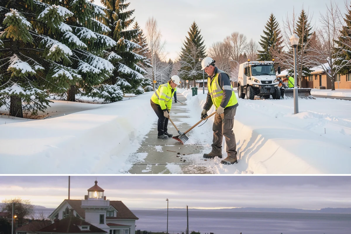 Metal Roof Snow Removal in Mukilteo, Snohomish County, WA - Metal roof snow removal is most needed during heavy wet-snow events from December through February before rain adds load.