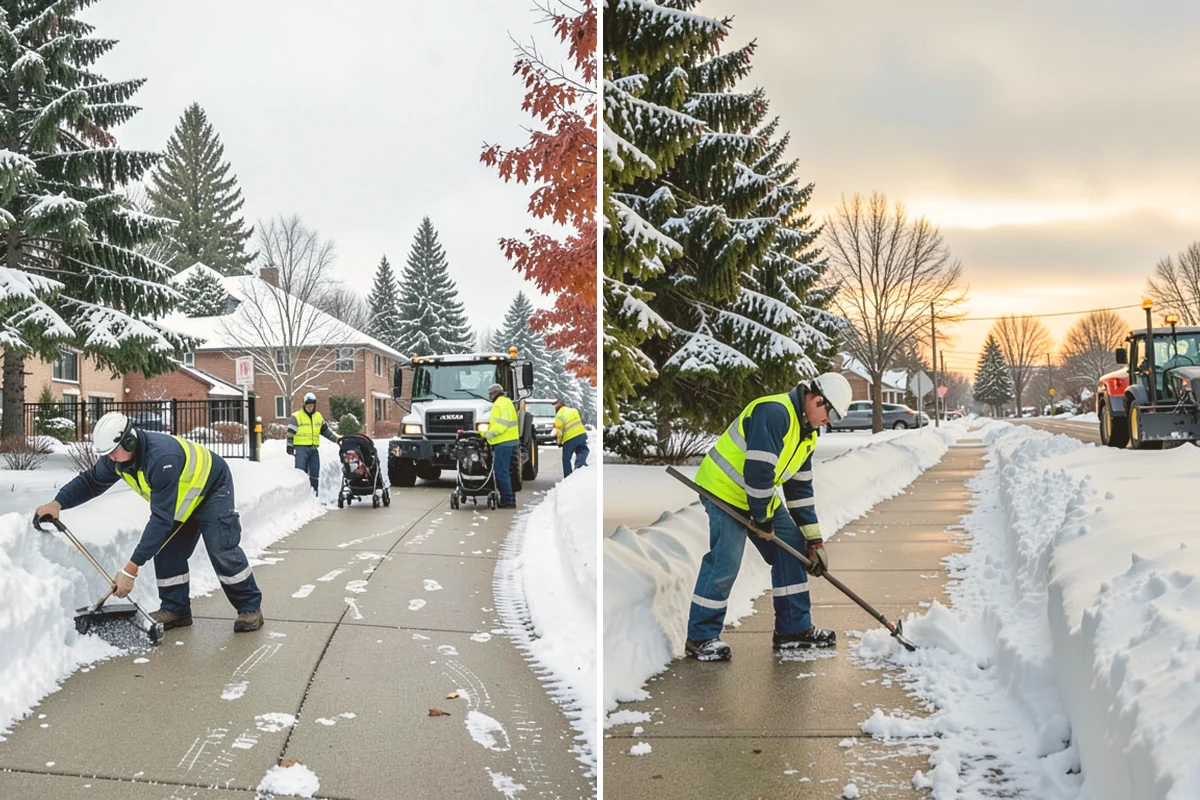 Metal Roof Snow Removal in Orting, Pierce County, WA - Identify slide paths and clear the zones beneath the roof