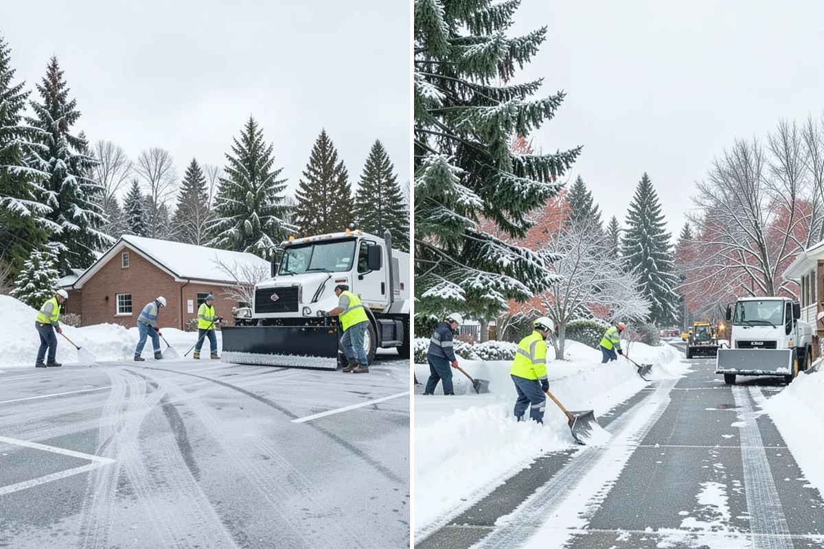 Metal Roof Snow Removal in Renton, King County, WA - Identify slide paths and clear the zones beneath the roof