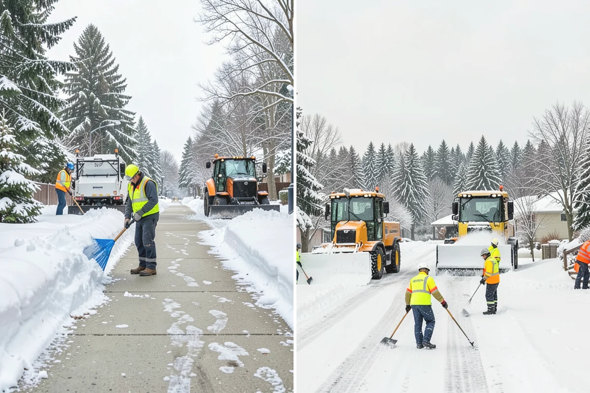 Metal Roof Snow Removal in Ruston, Pierce County, WA - Identify slide paths and clear the zones beneath the roof