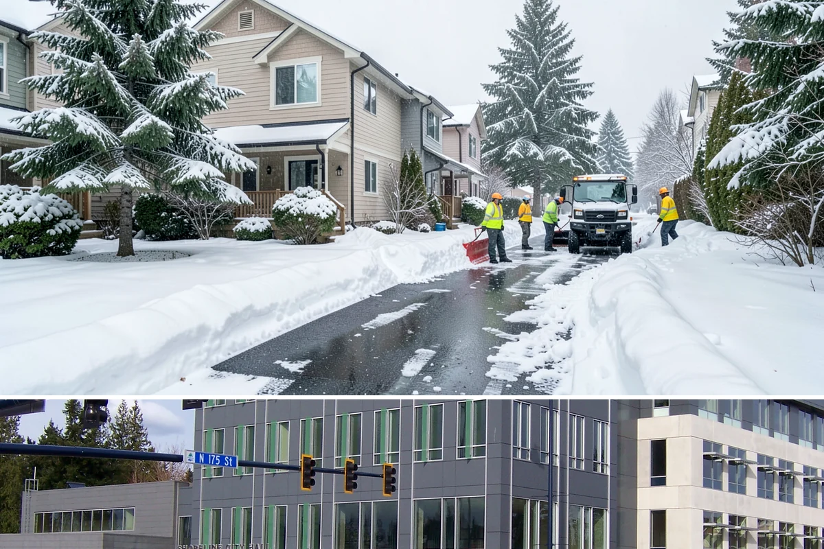Metal Roof Snow Removal in Shoreline, King County, WA - Metal roof snow removal is most needed during heavy wet-snow events from December through February before rain adds load.