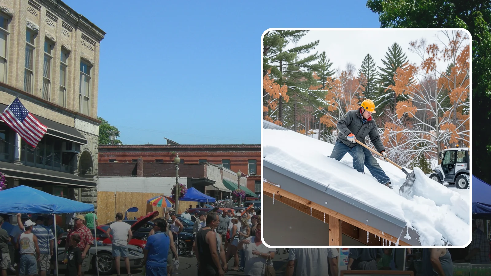 Metal Roof Snow Removal in Snohomish, Snohomish County, WA - We clear snow from metal roofs safely, managing the sudden slides these slick surfaces are known for.