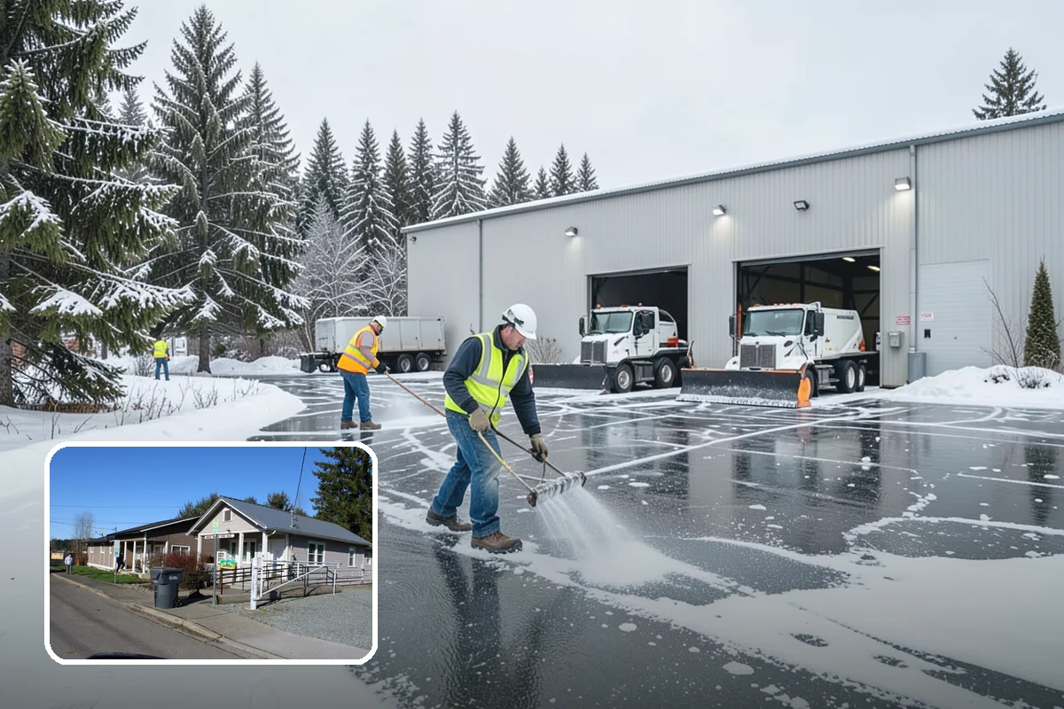 Metal Roof Snow Removal in South Prairie, Pierce County, WA - Controlled removal that prevents dangerous sudden slides