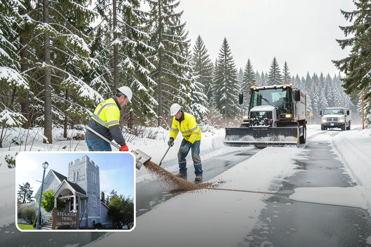 Metal Roof Snow Removal in Steilacoom, Pierce County, WA - Controlled removal that prevents dangerous sudden slides