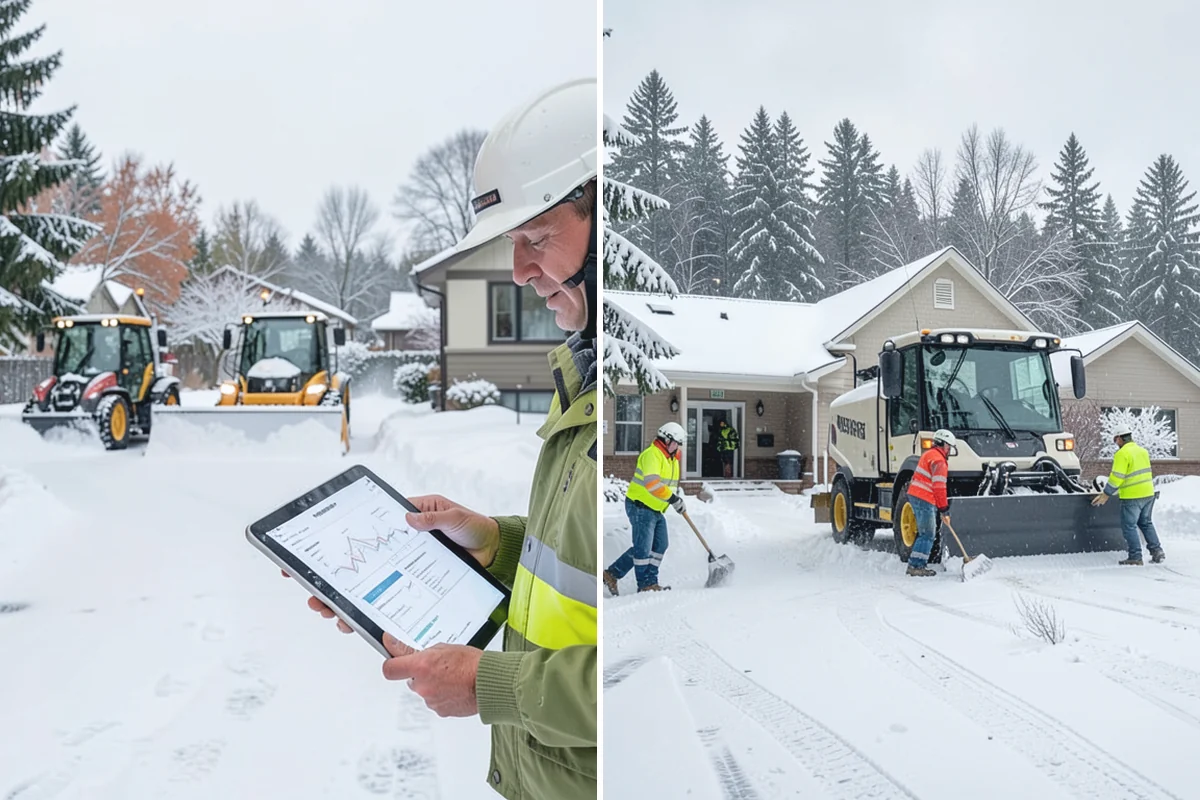 Metal Roof Snow Removal in Sumner, Pierce County, WA - Identify slide paths and clear the zones beneath the roof