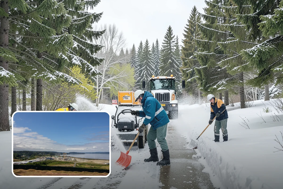 Metal Roof Snow Removal in University Place, Pierce County, WA - Controlled removal that prevents dangerous sudden slides