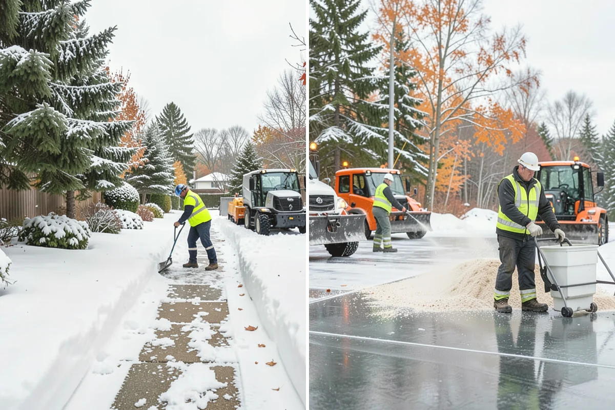 Metal Roof Snow Removal in University Place, Pierce County, WA - Identify slide paths and clear the zones beneath the roof