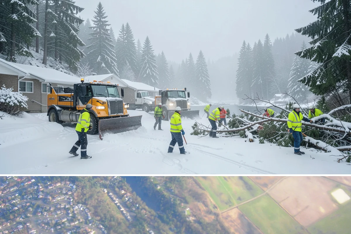 Meter Access Clearing in Algona, King County, WA - Meter access matters throughout the coldest stretch, from the first December freeze through the lingering ice of February.