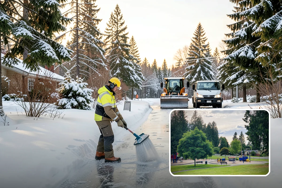 Meter Access Clearing in Bonney Lake, Pierce County, WA - Keeps meters reachable for readings and emergency shutoffs