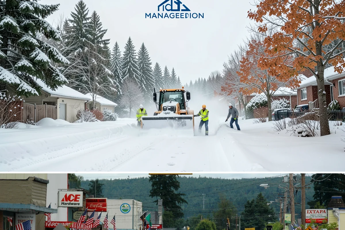 Meter Access Clearing in Carnation, King County, WA - Meter access matters throughout the coldest stretch, from the first December freeze through the lingering ice of February.