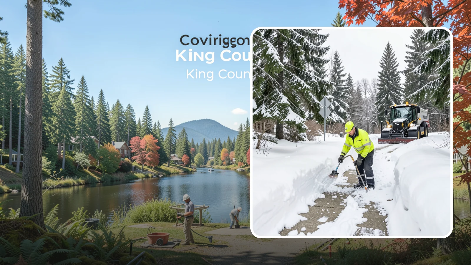 Meter Access Clearing in Covington, King County, WA - We clear paths to gas, water, and electric meters so utility crews, readers, and shutoffs stay reachable through winter.