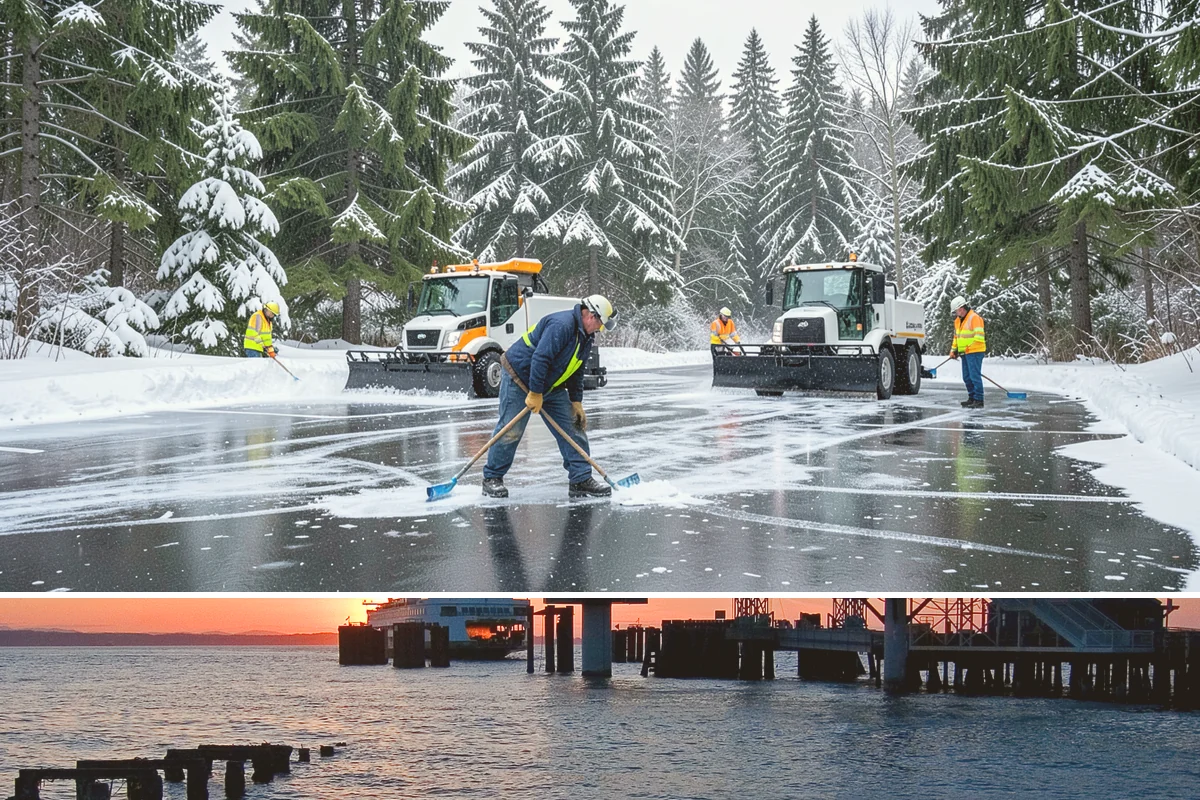 Meter Access Clearing in Edmonds, Snohomish County, WA - Meter access matters throughout the coldest stretch, from the first December freeze through the lingering ice of February.
