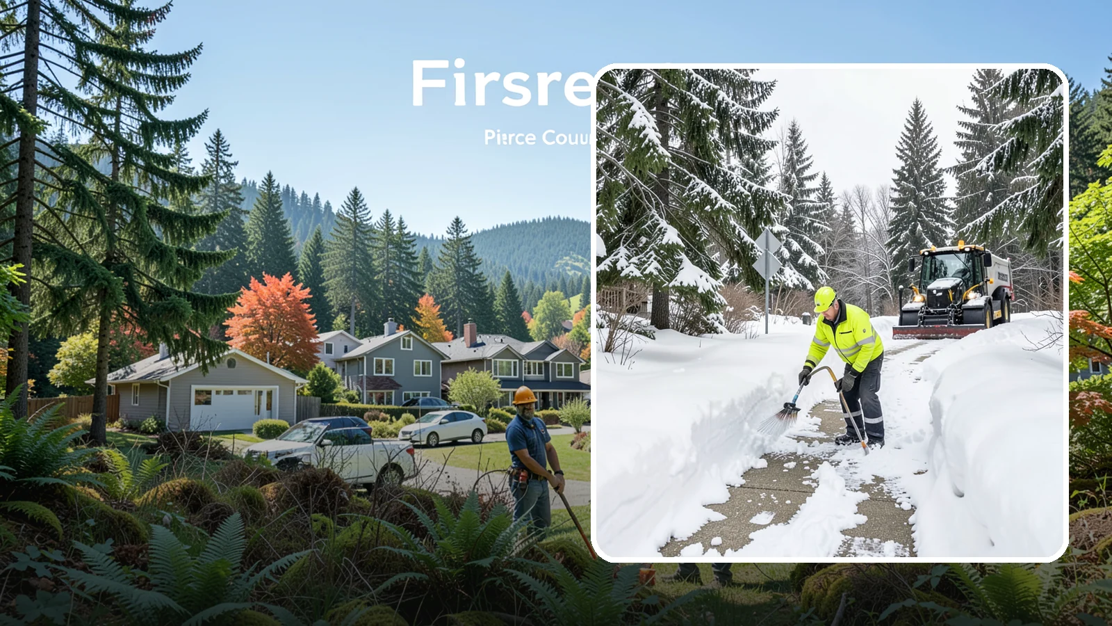 Meter Access Clearing in Fircrest, Pierce County, WA - We clear paths to gas, water, and electric meters so utility crews, readers, and shutoffs stay reachable through winter.
