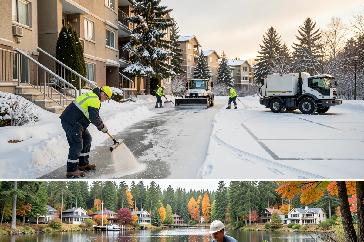 Meter Access Clearing in La Conner, Skagit County, WA - Meter access matters throughout the coldest stretch, from the first December freeze through the lingering ice of February.