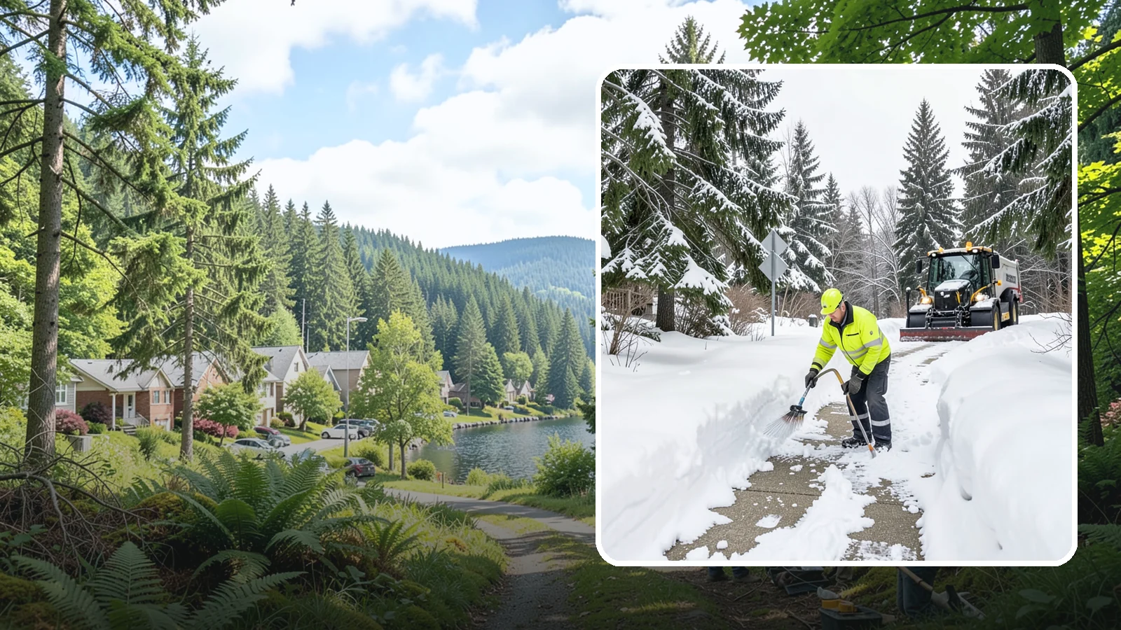 Meter Access Clearing in Lake Forest Park, King County, WA - We clear paths to gas, water, and electric meters so utility crews, readers, and shutoffs stay reachable through winter.