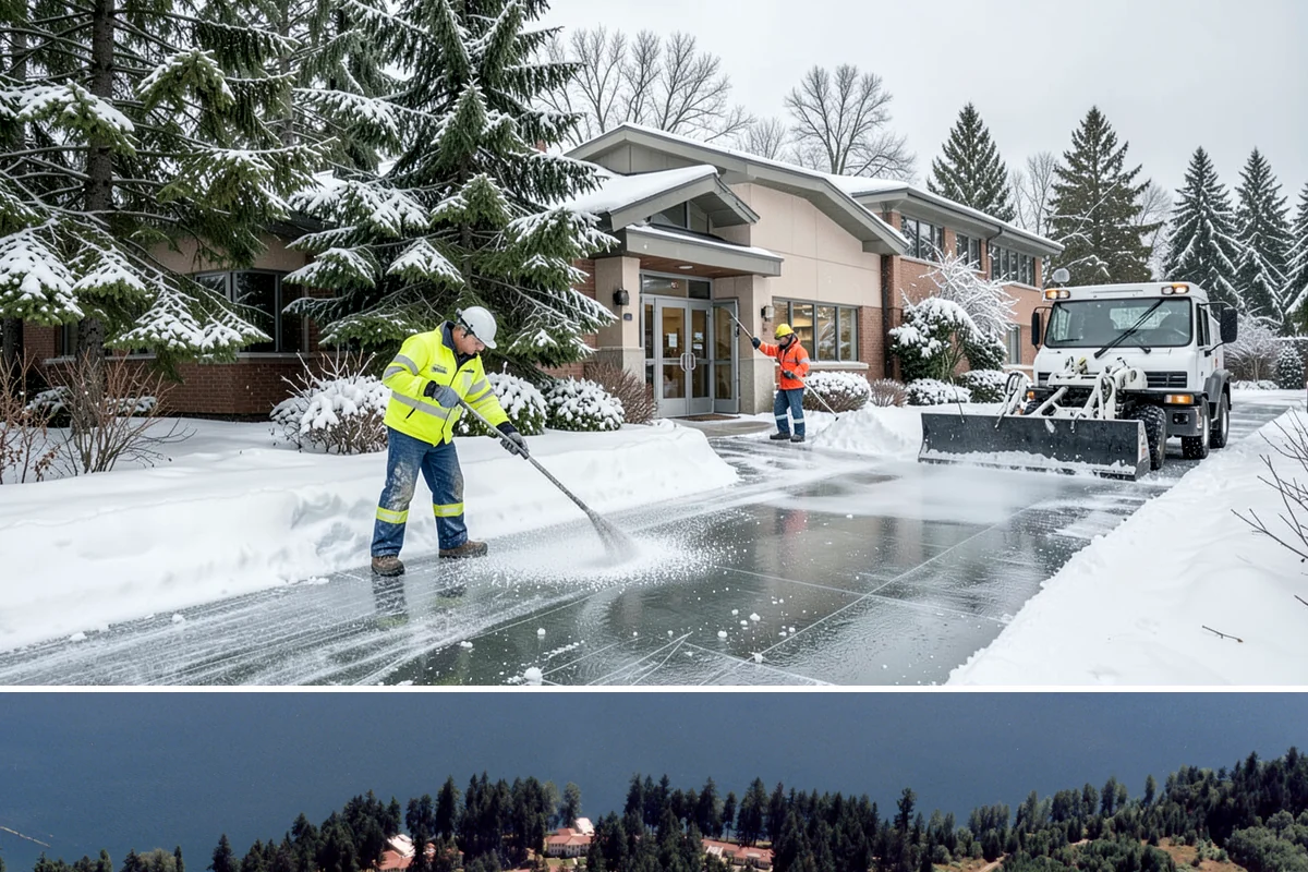 Meter Access Clearing in Lakewood, Pierce County, WA - Meter access matters throughout the coldest stretch, from the first December freeze through the lingering ice of February.