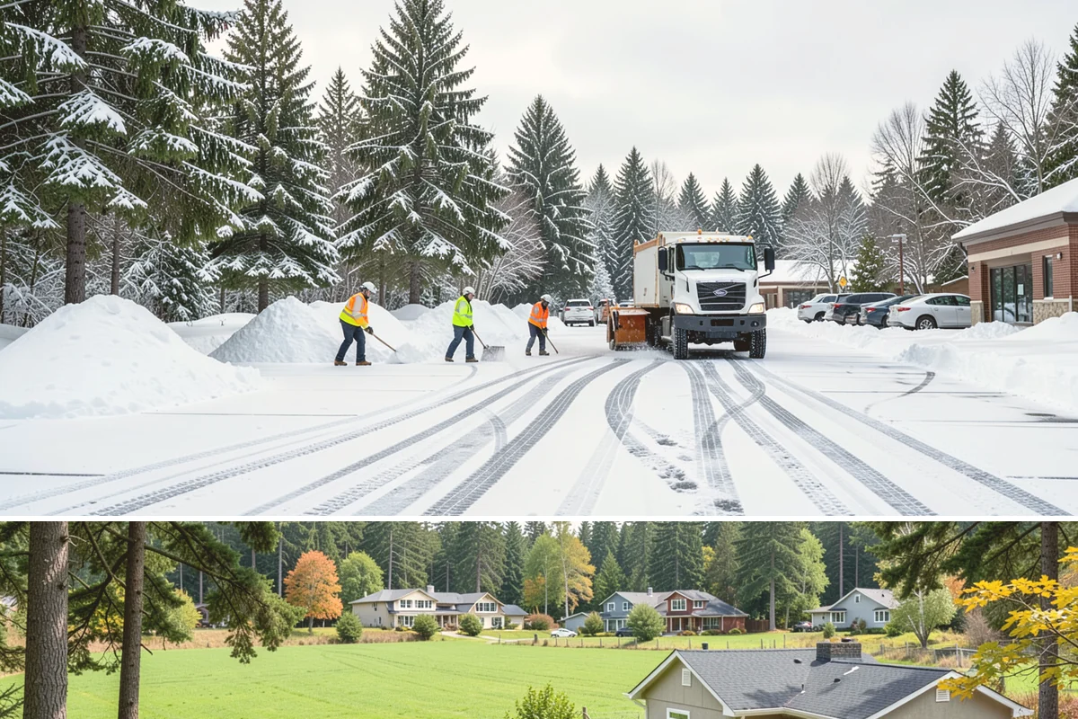 Meter Access Clearing in Lyman, Skagit County, WA - Meter access matters throughout the coldest stretch, from the first December freeze through the lingering ice of February.