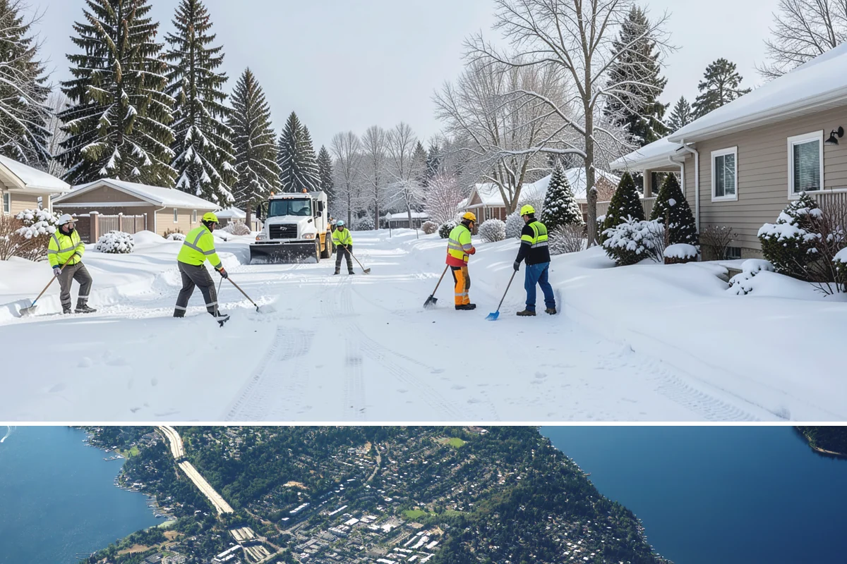Meter Access Clearing in Mercer Island, King County, WA - Meter access matters throughout the coldest stretch, from the first December freeze through the lingering ice of February.
