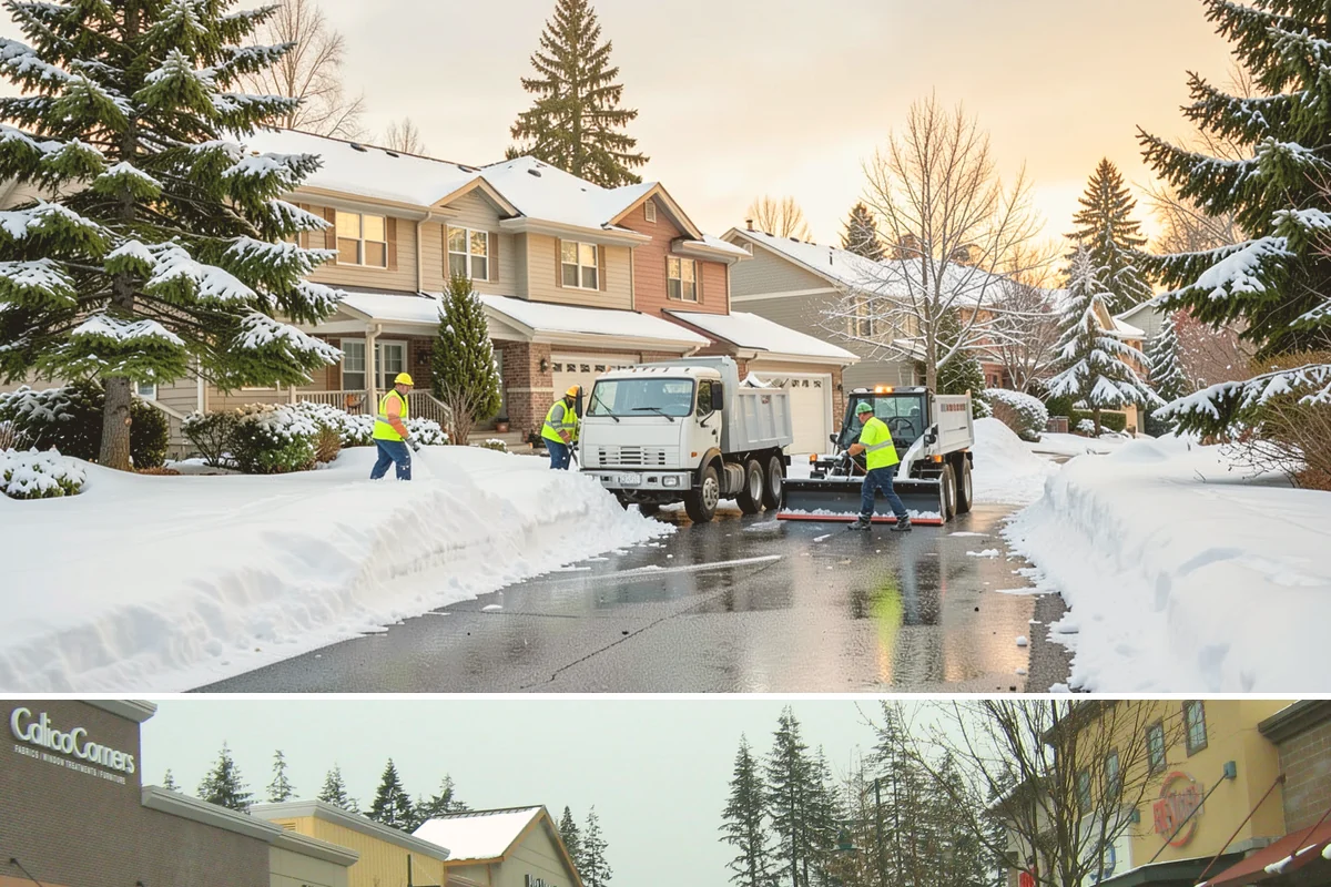 Meter Access Clearing in Mill Creek, Snohomish County, WA - Meter access matters throughout the coldest stretch, from the first December freeze through the lingering ice of February.