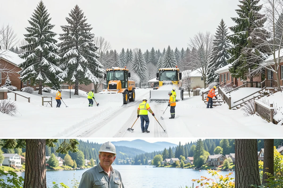 Meter Access Clearing in Milton, King County, WA - Meter access matters throughout the coldest stretch, from the first December freeze through the lingering ice of February.