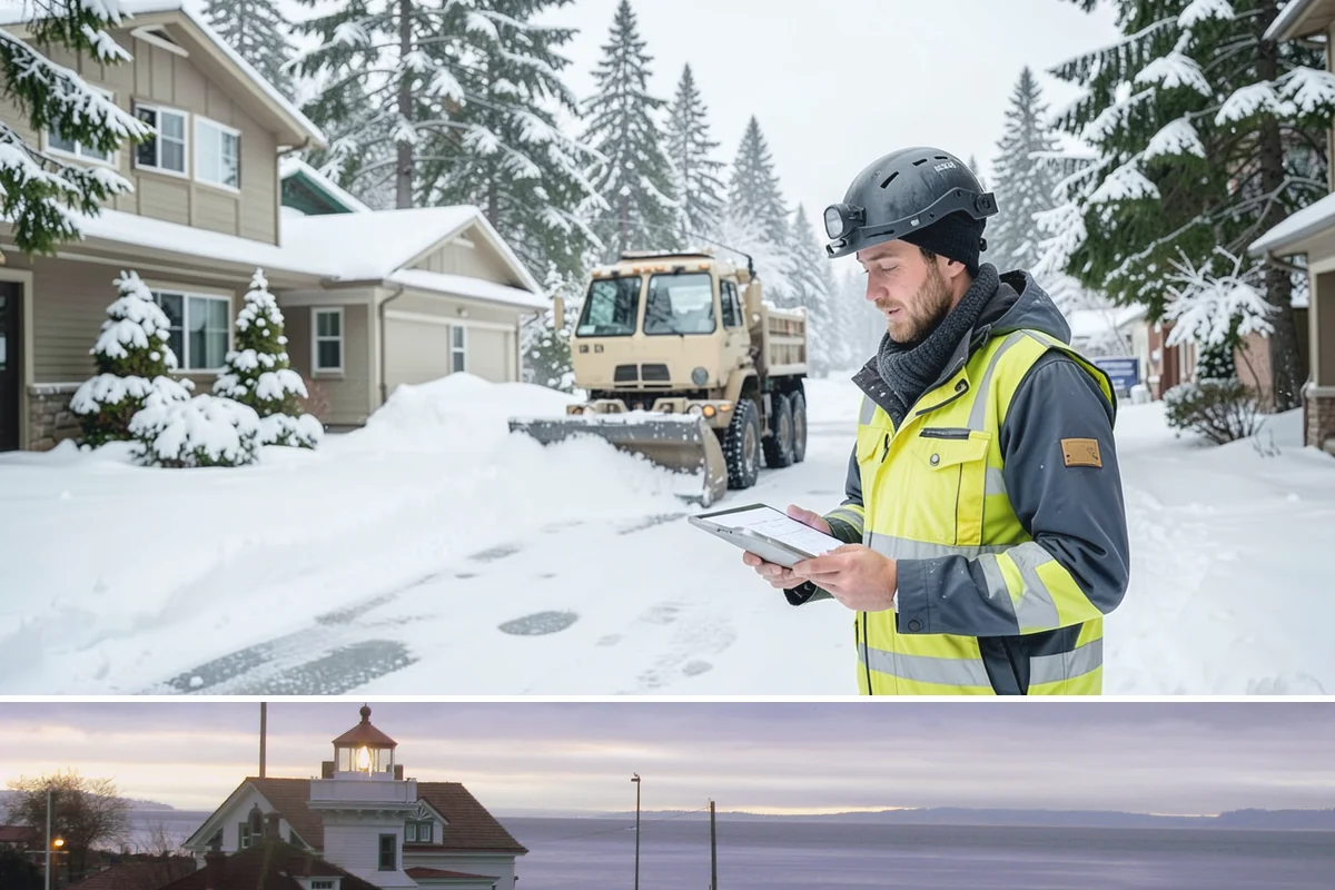 Meter Access Clearing in Mukilteo, Snohomish County, WA - Meter access matters throughout the coldest stretch, from the first December freeze through the lingering ice of February.