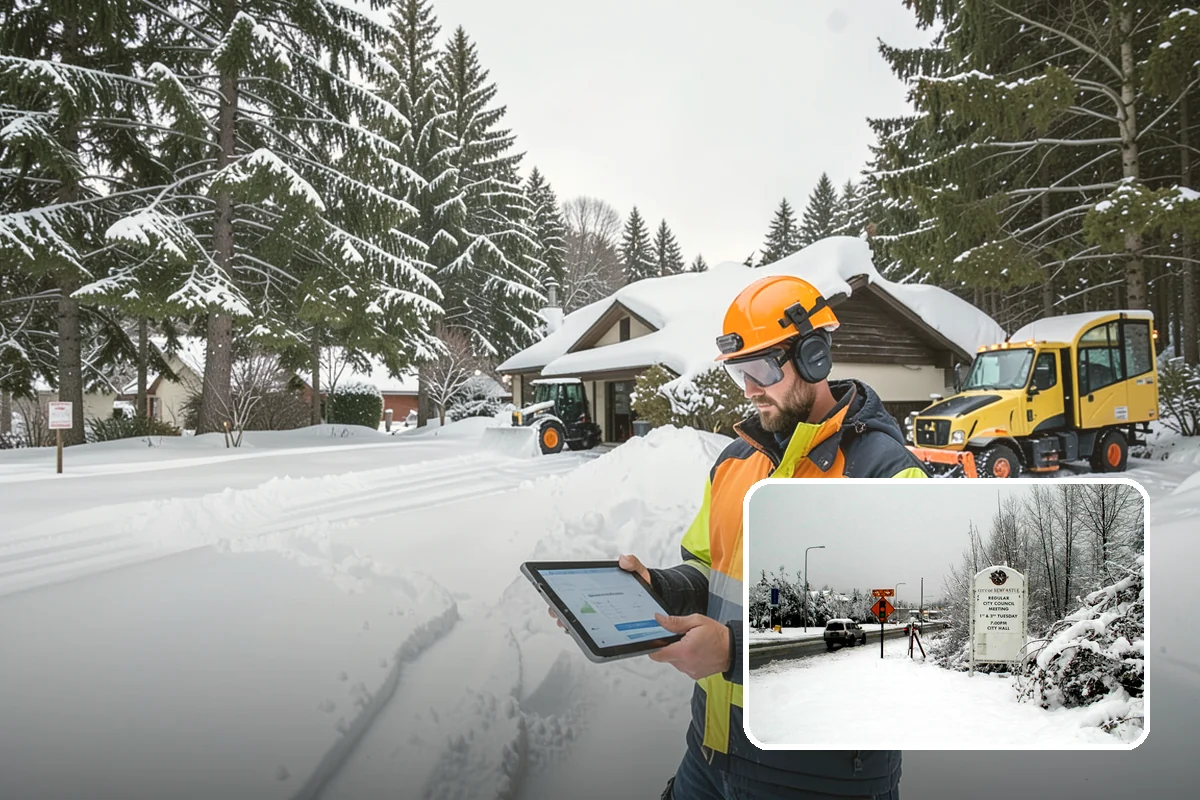 Meter Access Clearing in Newcastle, King County, WA - Keeps meters reachable for readings and emergency shutoffs