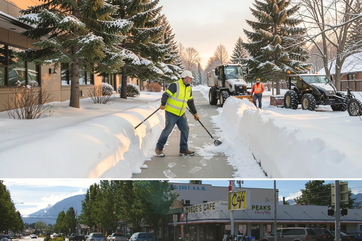 Meter Access Clearing in North Bend, King County, WA - Meter access matters throughout the coldest stretch, from the first December freeze through the lingering ice of February.