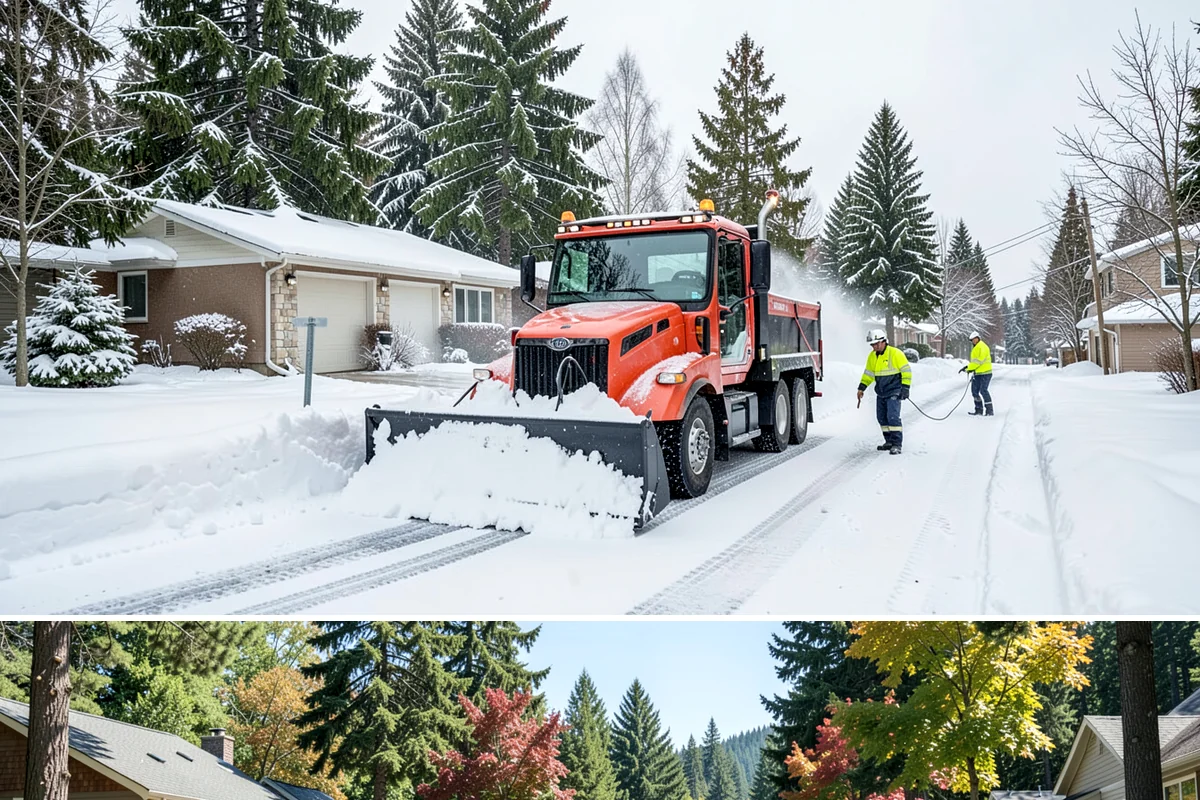 Meter Access Clearing in Orting, Pierce County, WA - Meter access matters throughout the coldest stretch, from the first December freeze through the lingering ice of February.