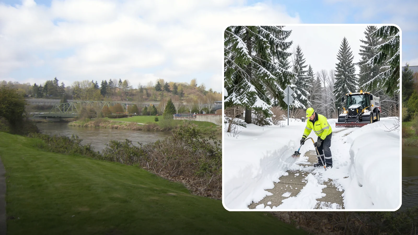 Meter Access Clearing in Tukwila, King County, WA - We clear paths to gas, water, and electric meters so utility crews, readers, and shutoffs stay reachable through winter.