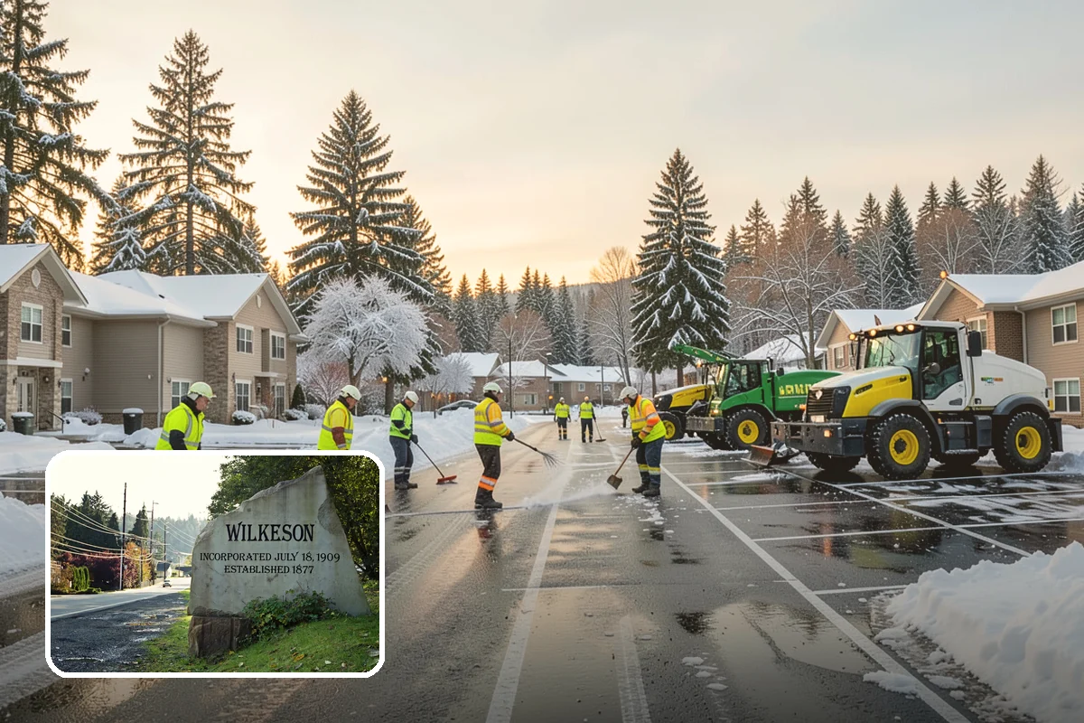 Meter Access Clearing in Wilkeson, Pierce County, WA - Keeps meters reachable for readings and emergency shutoffs