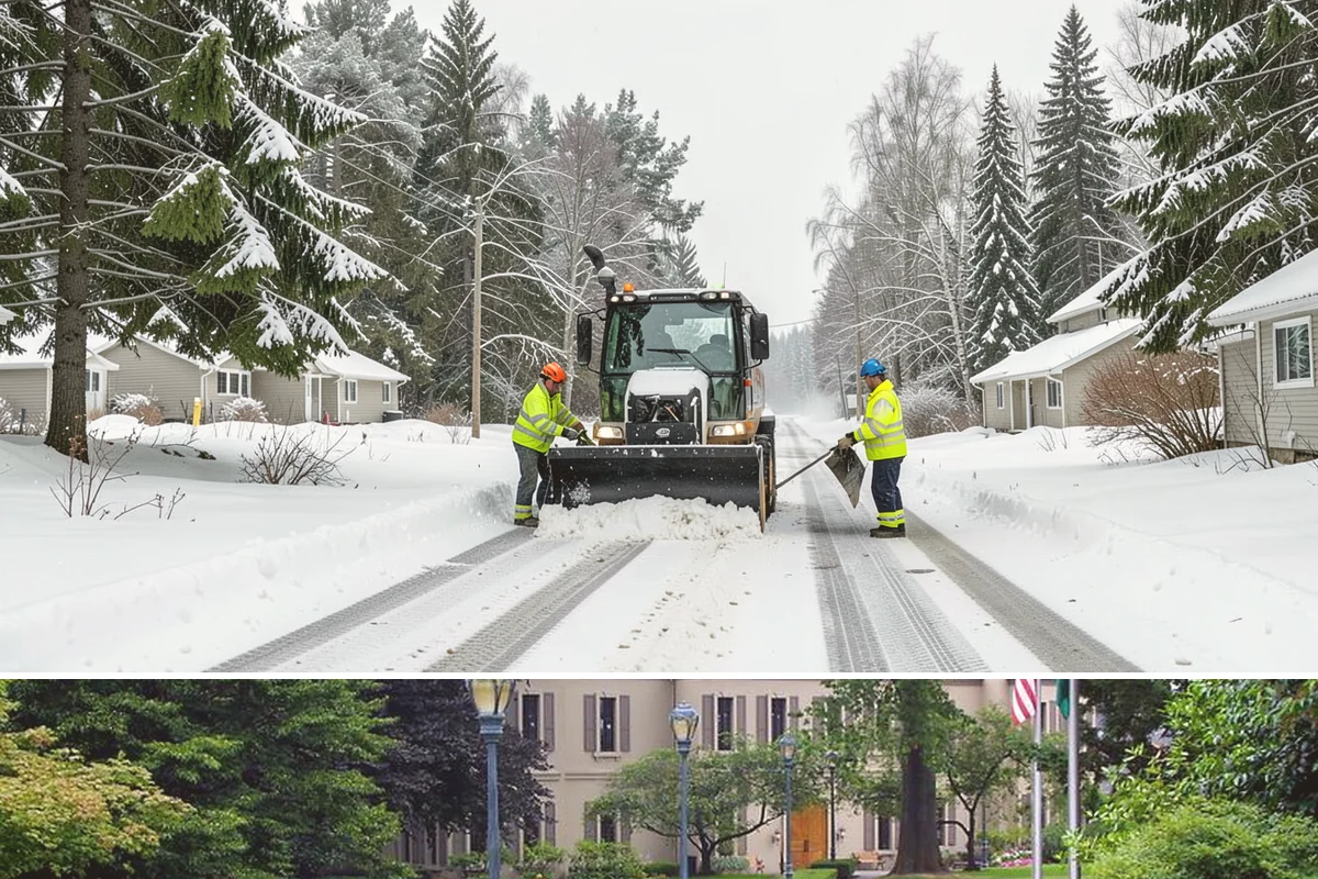 Meter Access Clearing in Woodinville, King County, WA - Meter access matters throughout the coldest stretch, from the first December freeze through the lingering ice of February.