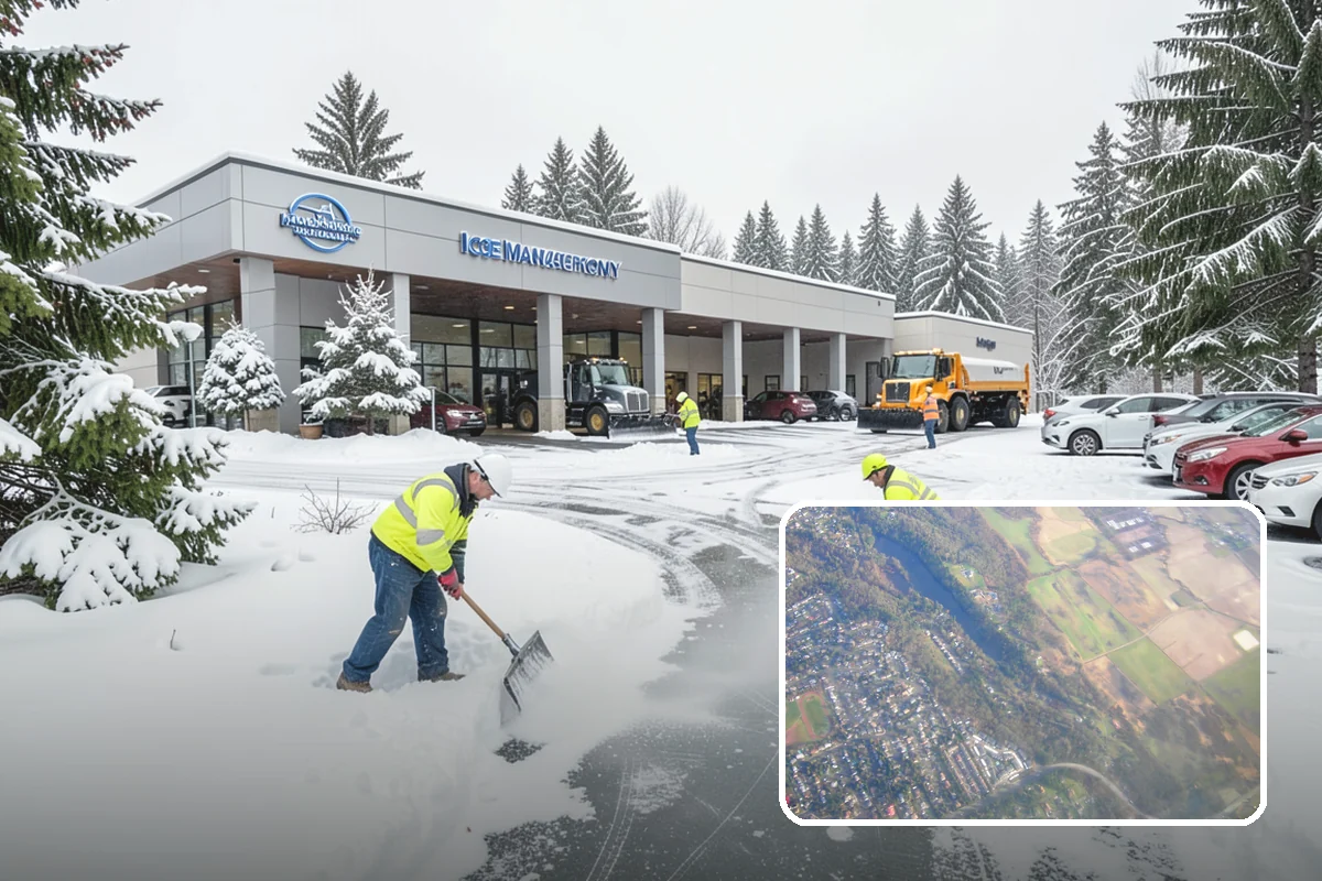 Mobile Home Snow Removal in Algona, King County, WA - Sizes equipment to tight community lanes and lots