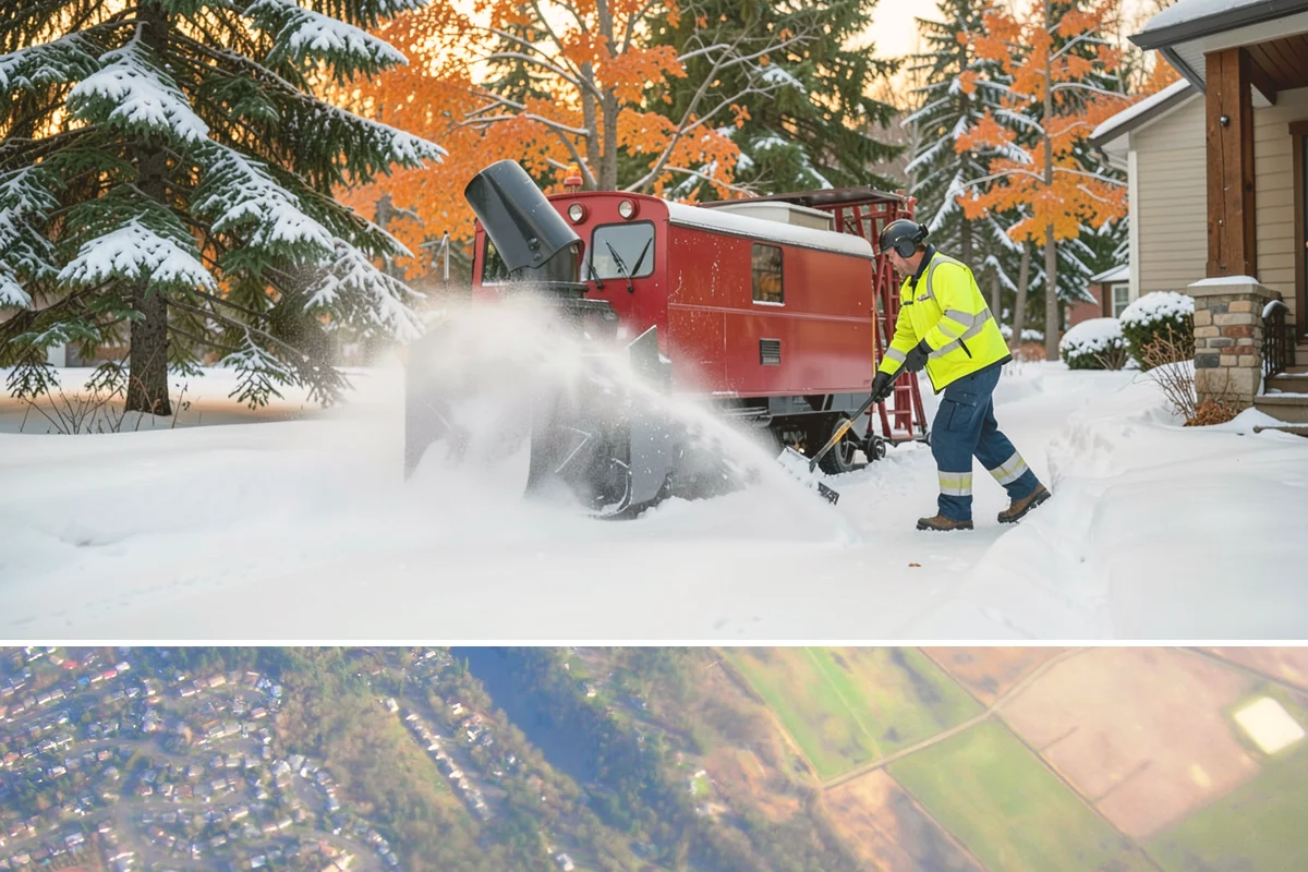 Mobile Home Snow Removal in Algona, King County, WA - Service is most needed the moment snow accumulates and during the icy overnight refreezes common in low valley communities.
