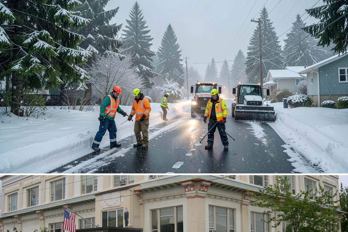 Mobile Home Snow Removal in Anacortes, Skagit County, WA - Service is most needed the moment snow accumulates and during the icy overnight refreezes common in low valley communities.