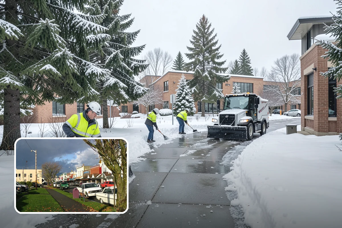 Mobile Home Snow Removal in Arlington, Snohomish County, WA - Sizes equipment to tight community lanes and lots